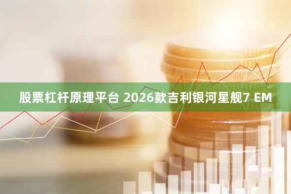 股票杠杆原理平台 2026款吉利银河星舰7 EM